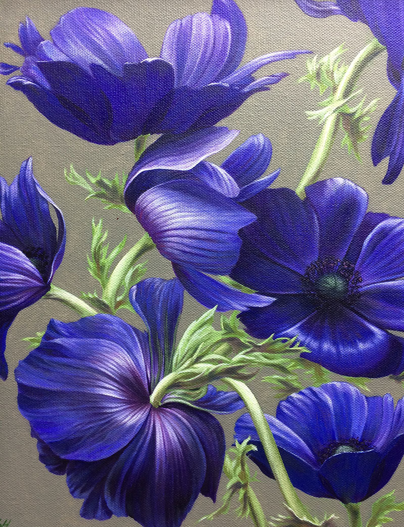 Flowers Artwork | Sarah Heppner Fine Artist  Worcester gallery image 18